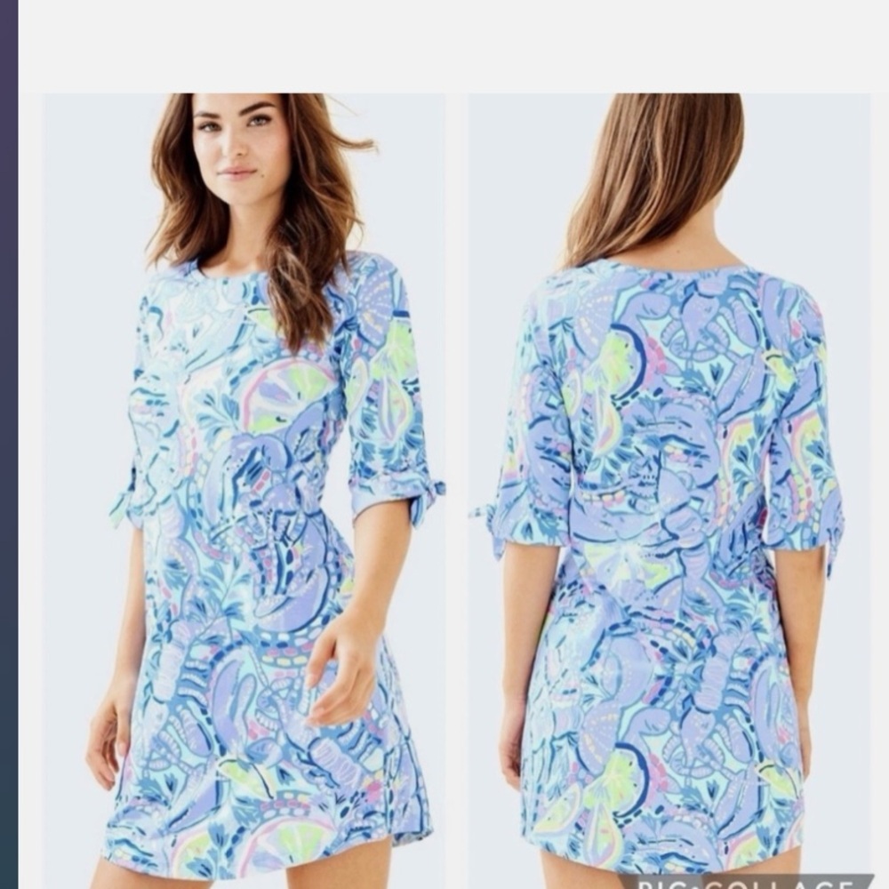 EUC Lily Pulitzer Preston lemon dress size XS